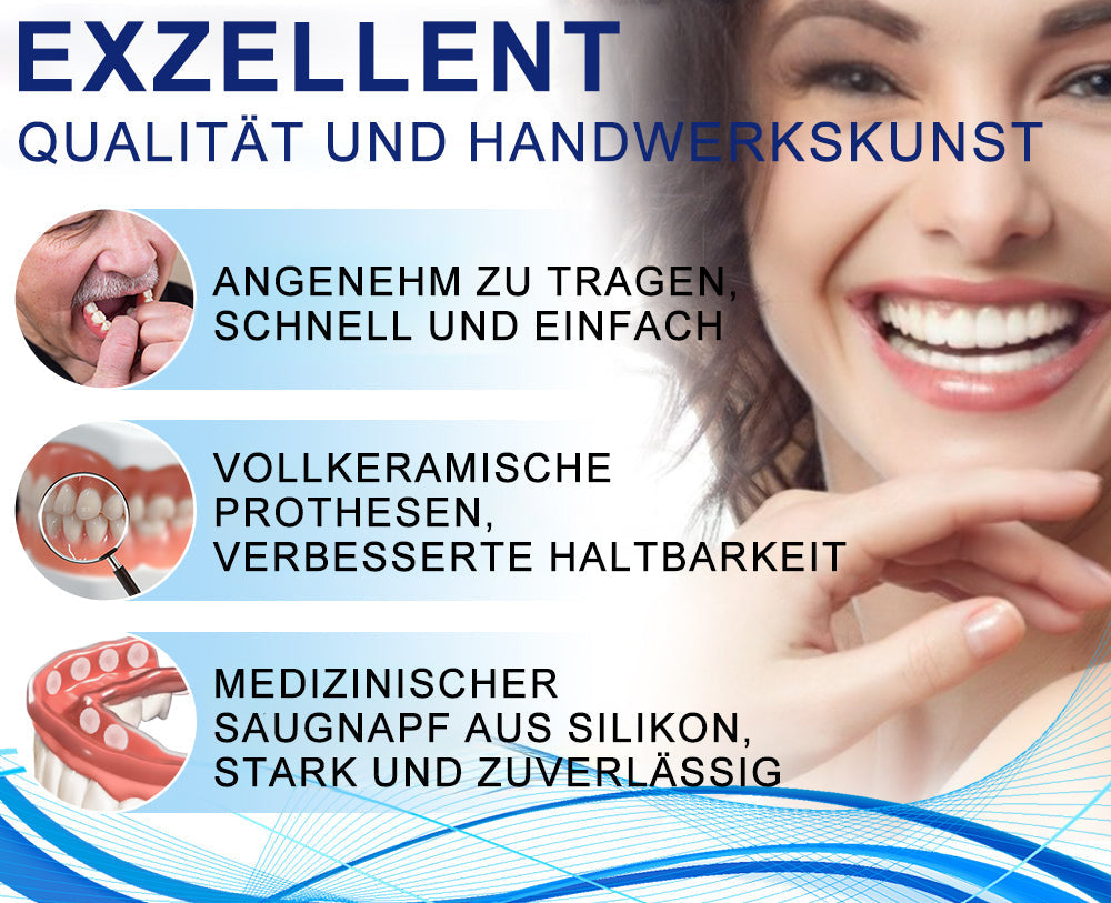 Bikenda™ Silikon-Zahnprothesen-Messset 🧨🧨 (👩‍🔬CED-konform, genehmigt von professionellen Zahnärzten)