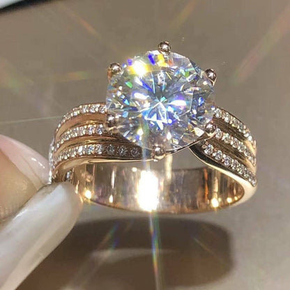 Magnetology Moissanite Diamond Ring💖LAST DAY SALE - 80% OFF